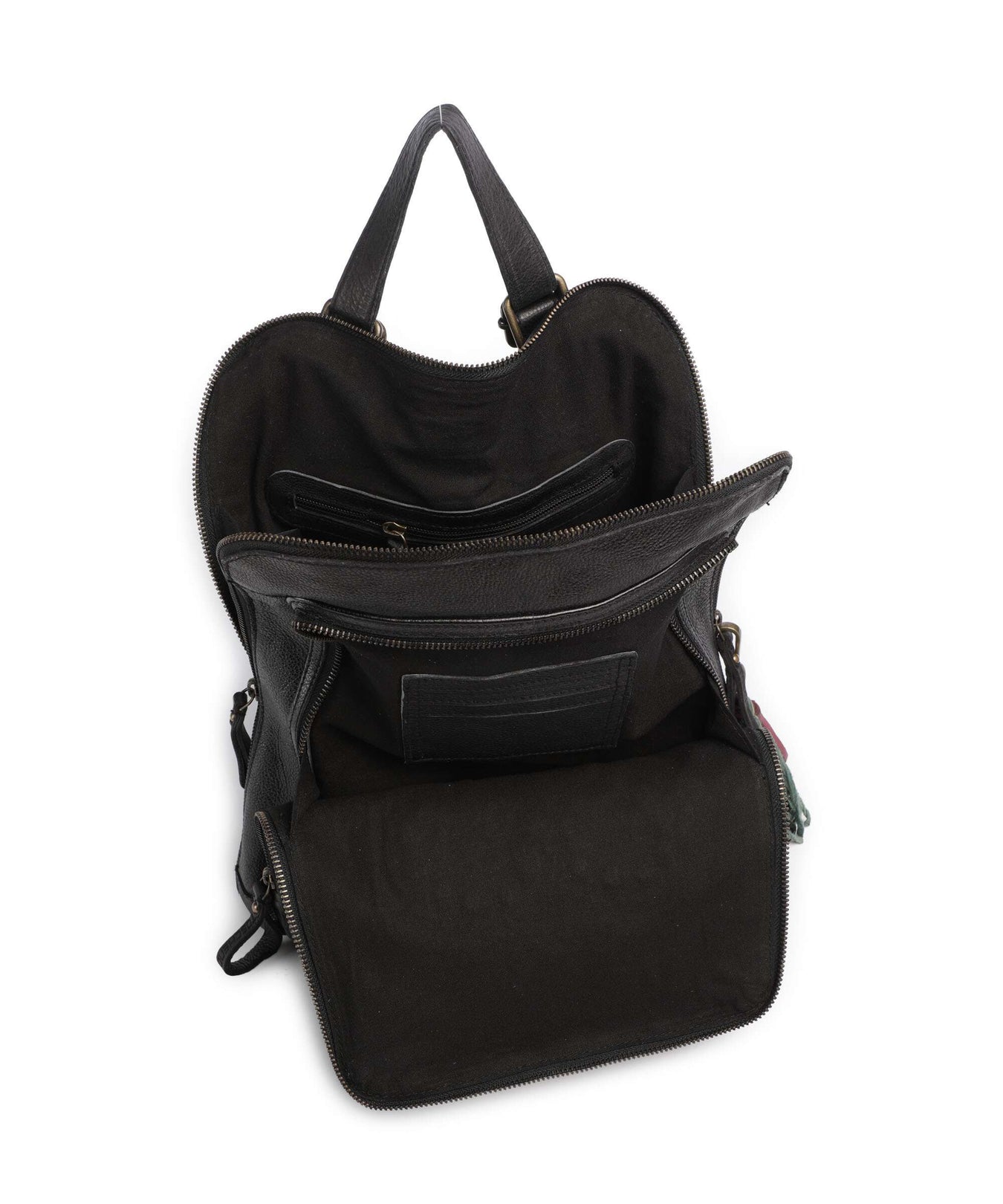 Taschendieb Wien Herzoggasse 2 Backpack bag black vintage