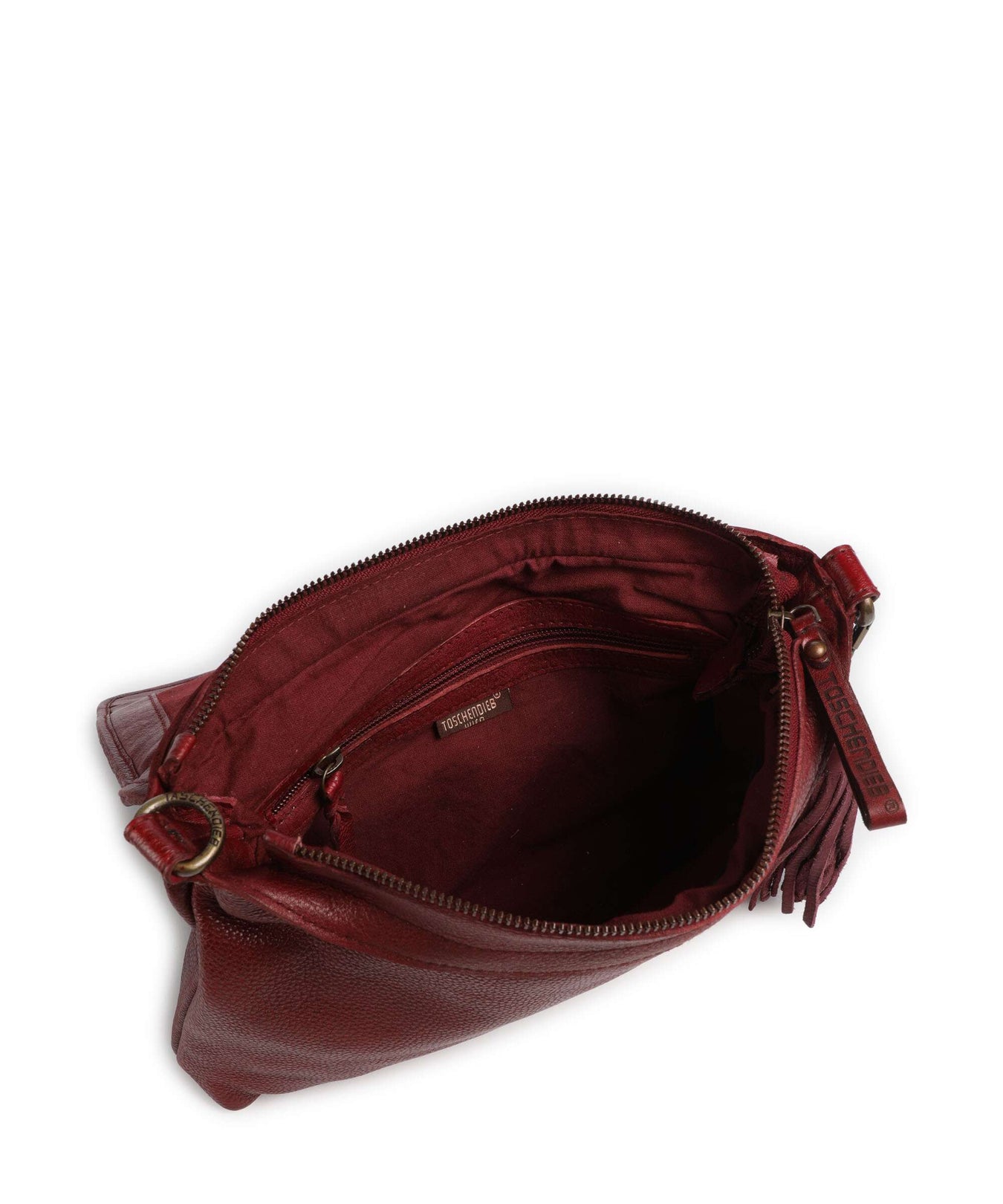 Taschendieb Wien Herzoggasse 4 Crossbody bag red burgundy
