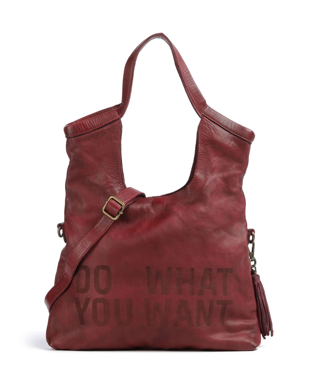 Taschendieb Wien Hanfgasse 3 Hobo bag red burgundy