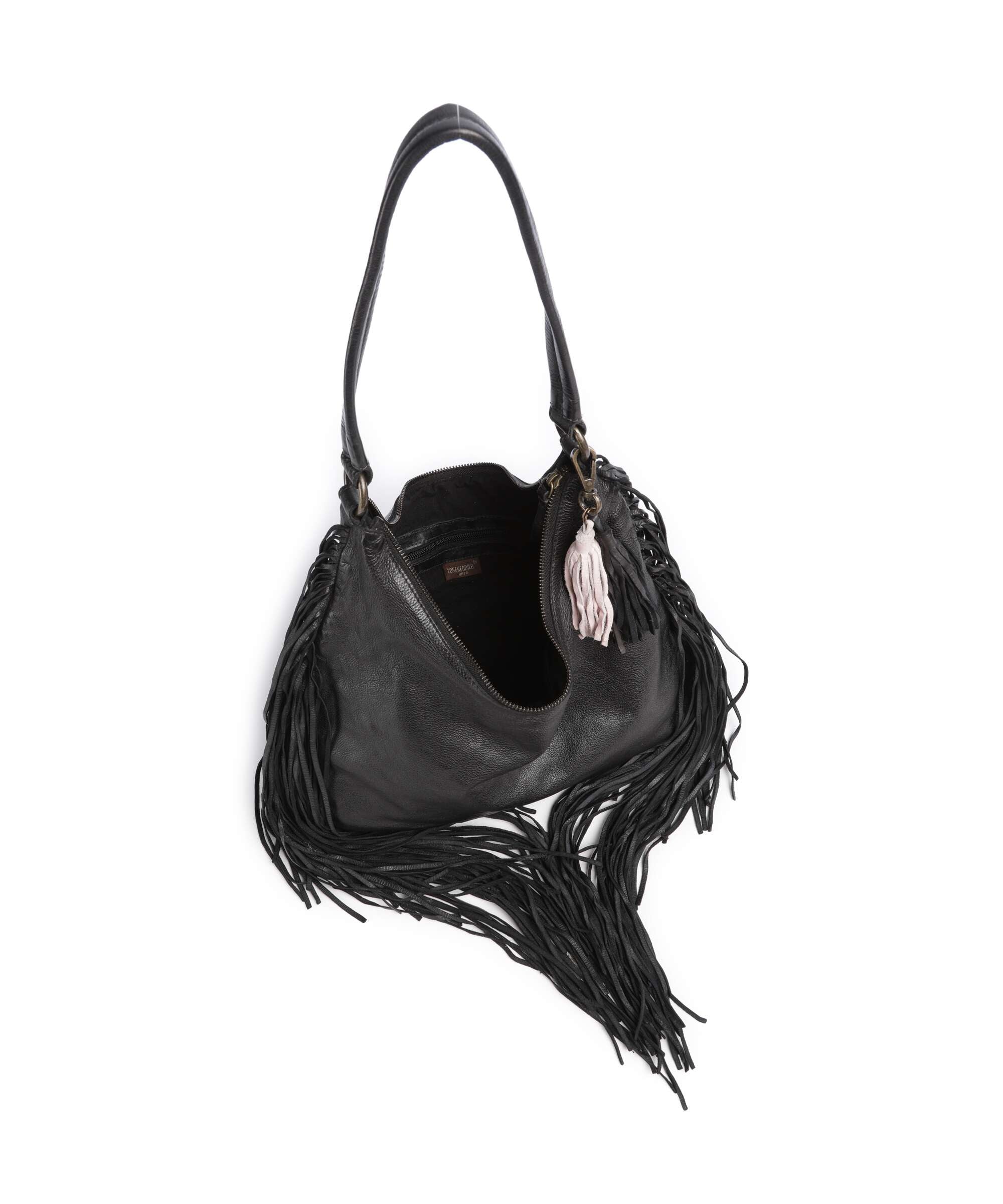 Taschendieb Wien Löwengasse 5x Hobo bag black bean