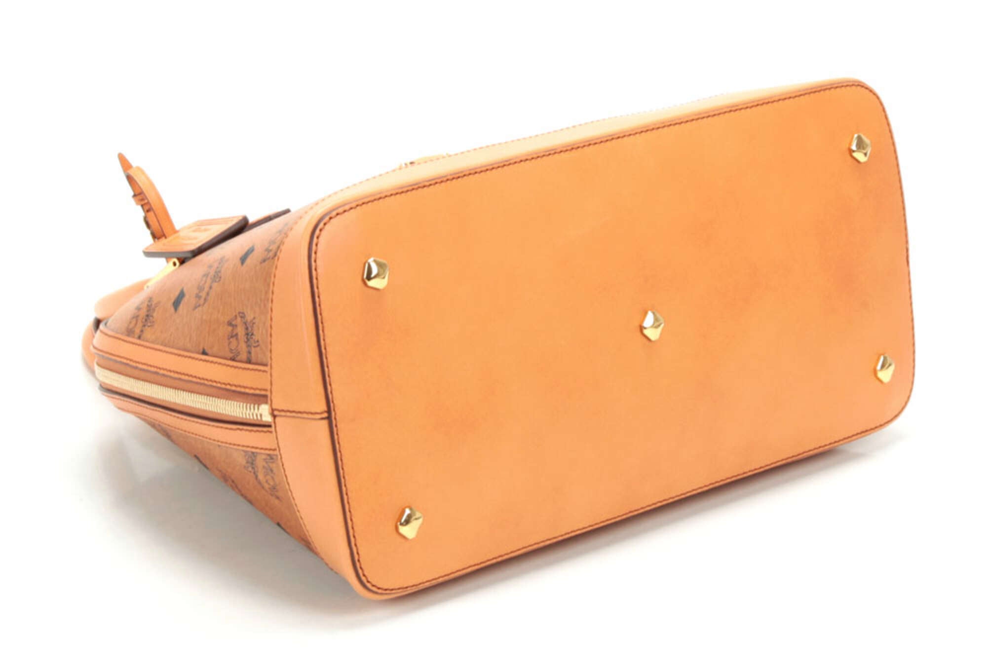 MCM M Handbag cognac