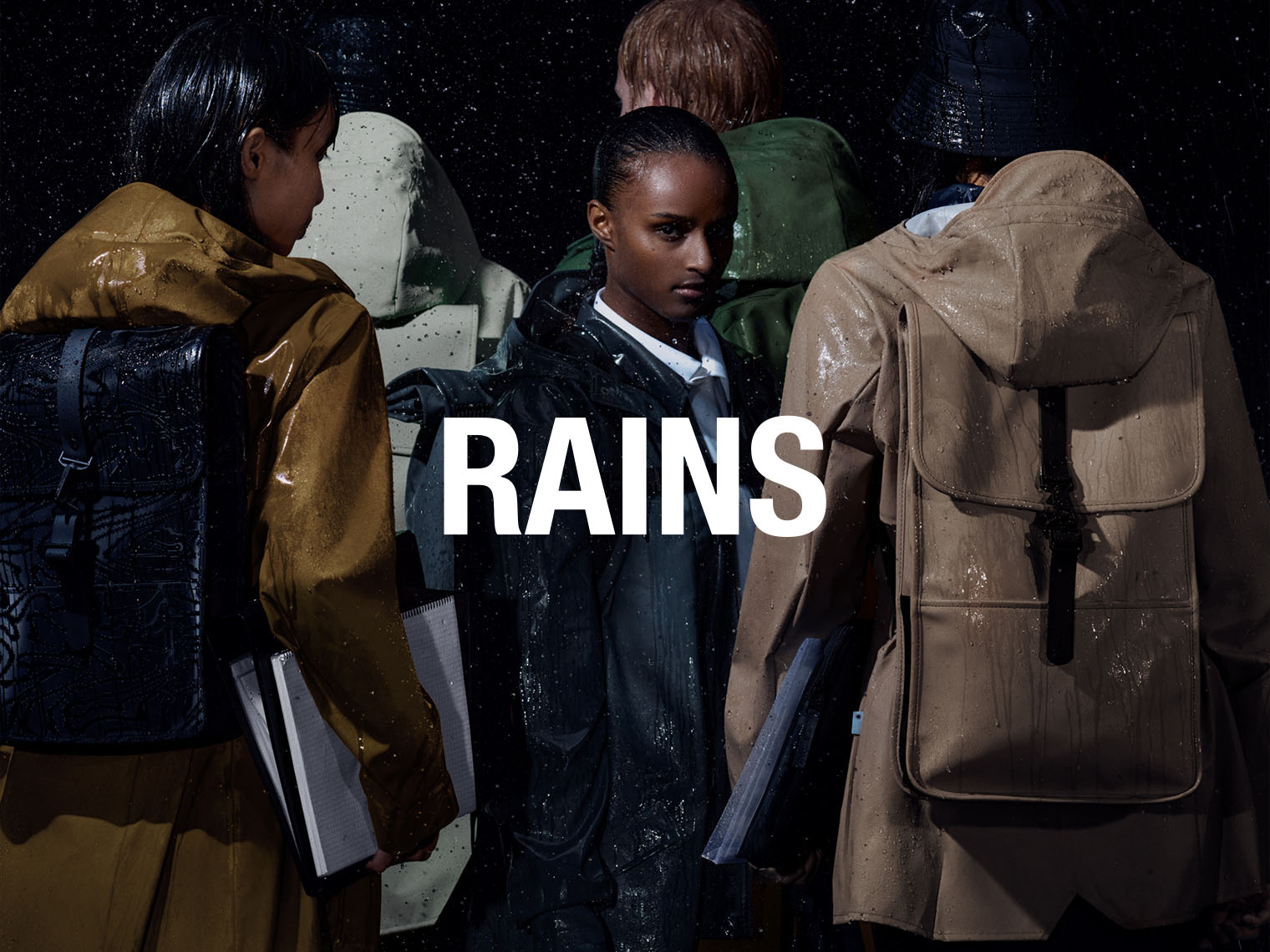 rains uk backpack Rains Rolltop Rucksack Large in Black for 139 Book Daypack is a waterproof bag offering a minimal silhouette in campus Rains | Waterproof Bags &